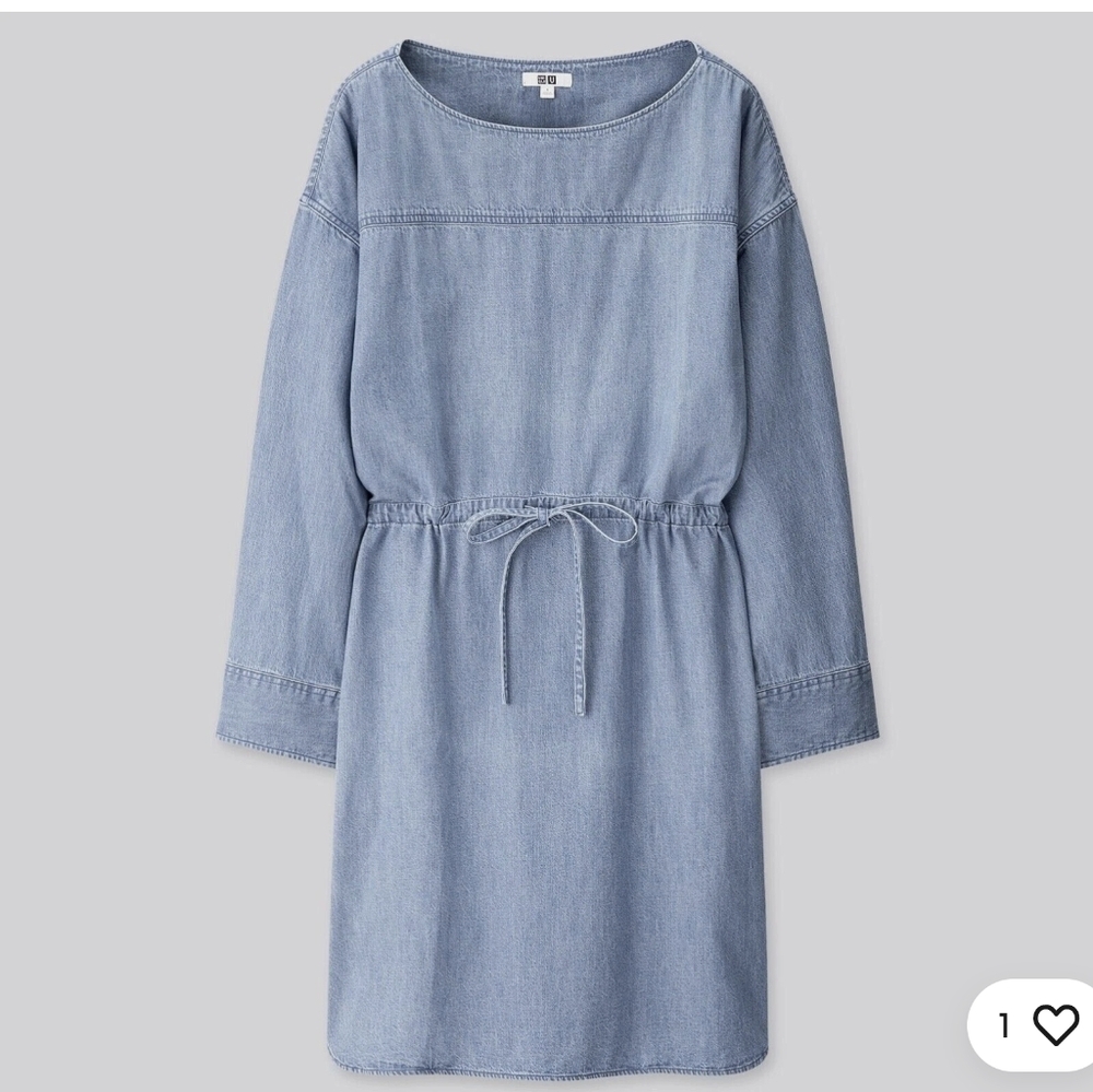 Lemaire x Uniqlo Light Blue Denim Top